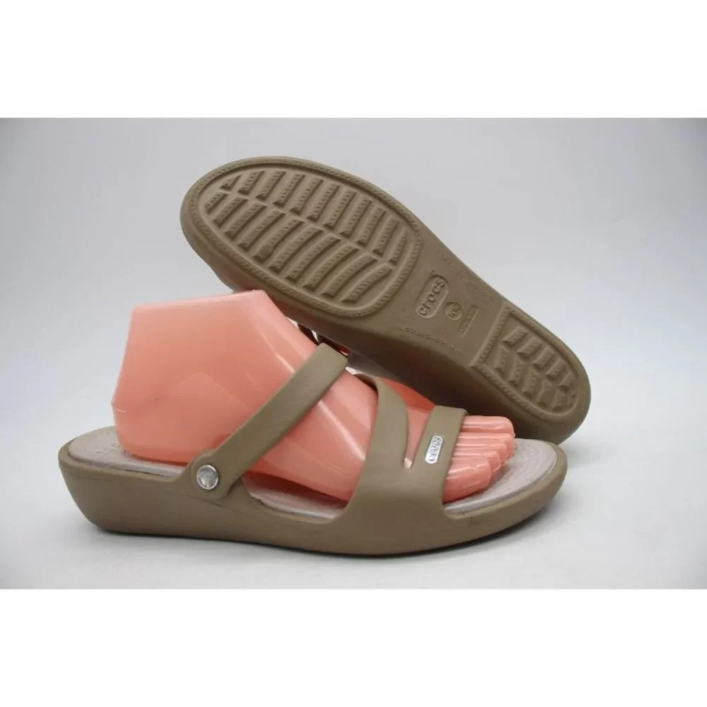 Crocs Patricia II  Women's Size 10 Wedge Flip Flops Sandals